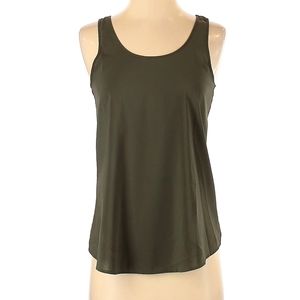 Dark green sleeveless top
